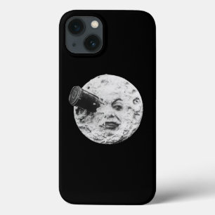 trip moon vintage movie cinema cc0 film georges me iPhone 13 case