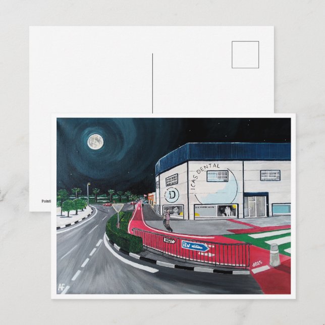 Trip to the Dentist Painting by Alfred Fox Postcard (Front/Back)