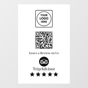 Tripadvisor QR   Business Review Display Sign