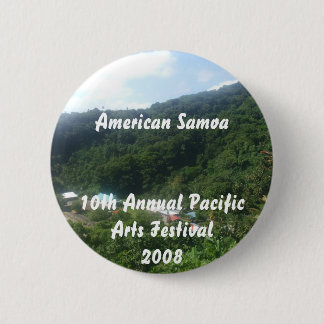 triparoundtown 100, American Samoa10th Annual P... 6 Cm Round Badge