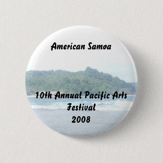 triparoundtown 130, American Samoa10th Annual P... 6 Cm Round Badge