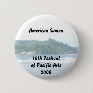 triparoundtown 130, American Samoa... - Customised 6 Cm Round Badge