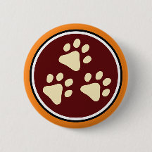 Tripawds 3-Paw Logo Button
