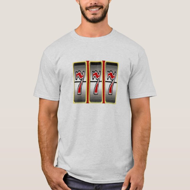 Triple 777 Ash Grey T- Shirt (Front)