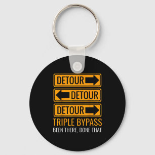 Triple Byp Surgery Heart Byp Diseases Surgery Surv Key Ring