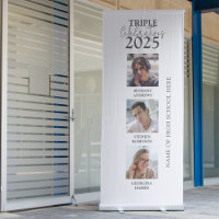 Triple Celebration 3 Photo Graduation