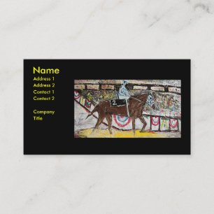 TRIPLE CROWN 1973 BUSINESS CARD