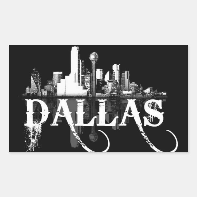 Triple D (Dallas, Texas) Rectangular Sticker (Front)