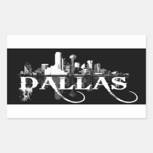 Triple D (Dallas, Texas) Rectangular Sticker