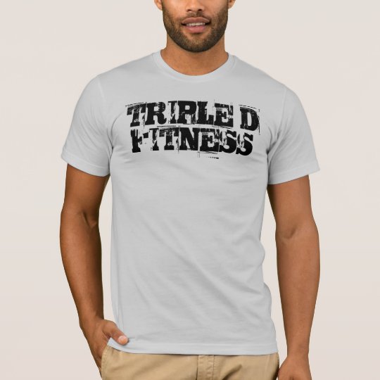 TRIPLE D FITNESS grey t T-Shirt