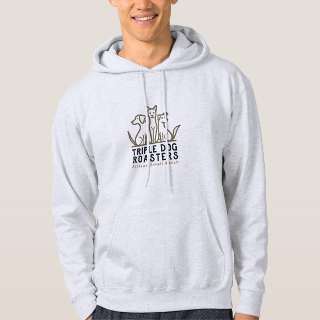 Triple Dog Roasters Unisex Hoodie (Front)