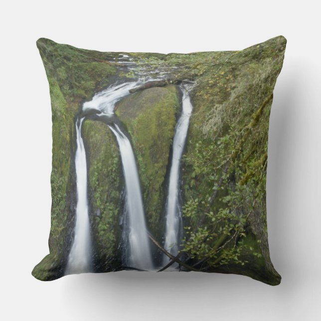 Triple Falls, Columbia River Gorge Cushion (Front)