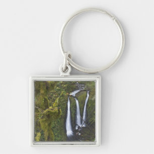 Triple Falls, Columbia River Gorge Key Ring
