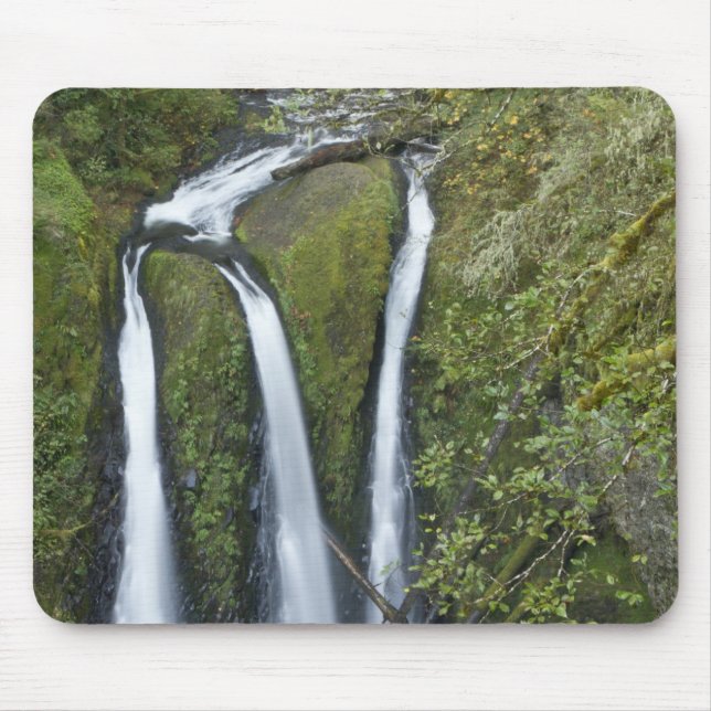 Triple Falls, Columbia River Gorge Mouse Mat (Front)