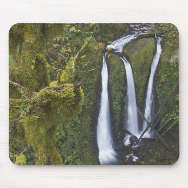 Triple Falls, Columbia River Gorge Mouse Mat (Front)