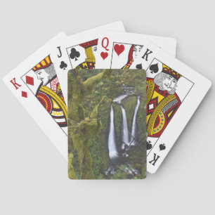 Triple Falls, Columbia River Gorge Playing Cards