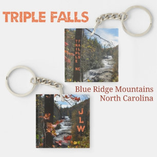 Triple Falls DuPont State Forest NC Photographic Key Ring