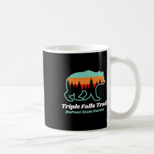 Triple Falls Trail Dupont State Forest Bear Souven Coffee Mug
