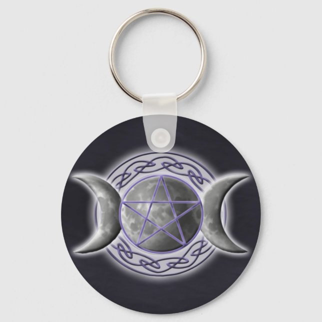 Triple Goddess 2 Key Ring (Front)