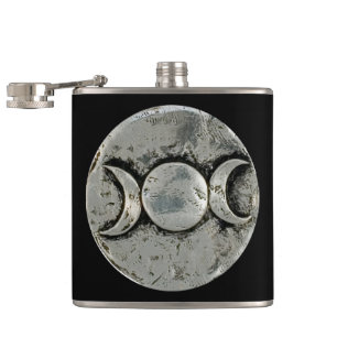 Triple Goddess Hip Flask