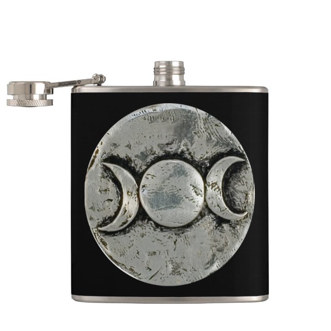 Triple Goddess Hip Flask (Opened)