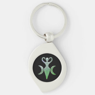Triple Goddess Key Ring