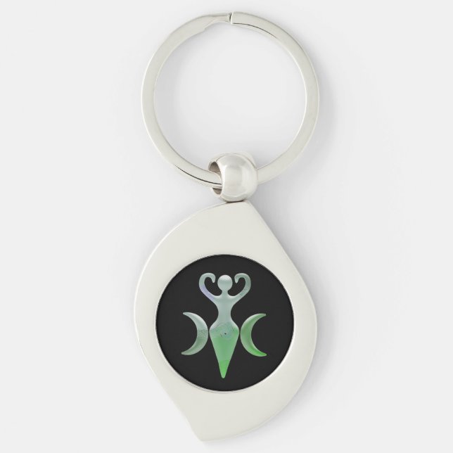 Triple Goddess Key Ring (Front)