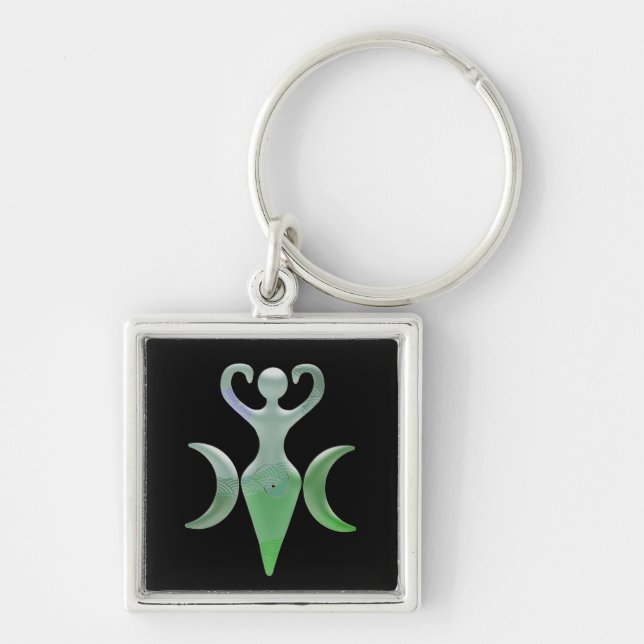 Triple Goddess Key Ring (Front)