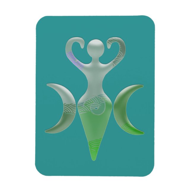 Triple Goddess Magnet (Vertical)