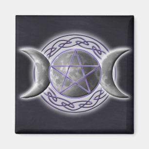 Triple Goddess Magnet