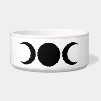 Triple Goddess Moon Pet Bowl