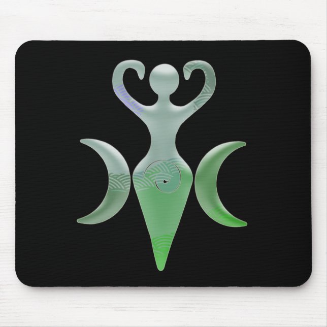 Triple Goddess Mouse Mat (Front)