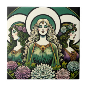 Triple Goddess Tile