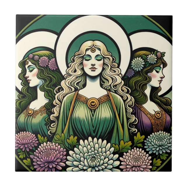 Triple Goddess                                     Tile (Front)