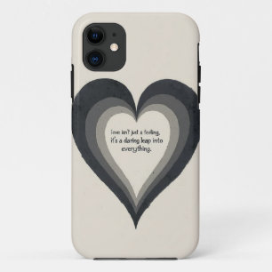Triple Heart Layers – Bold Love Statement iPhone C 11 Case