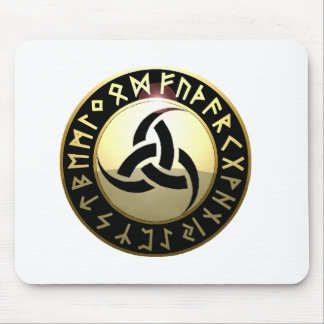 Triple Horn of Odin Mouse Mat