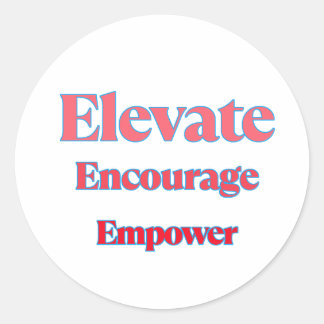 Triple Impact  Classic Round Sticker