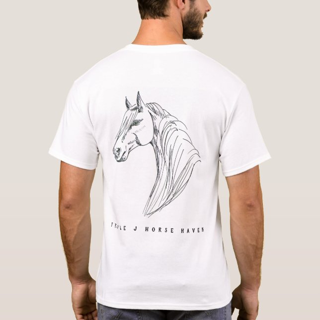 triple j Christmas the horse shirt (Back)