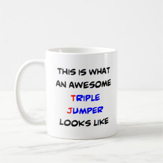 triple jumper, awesome coffee mug