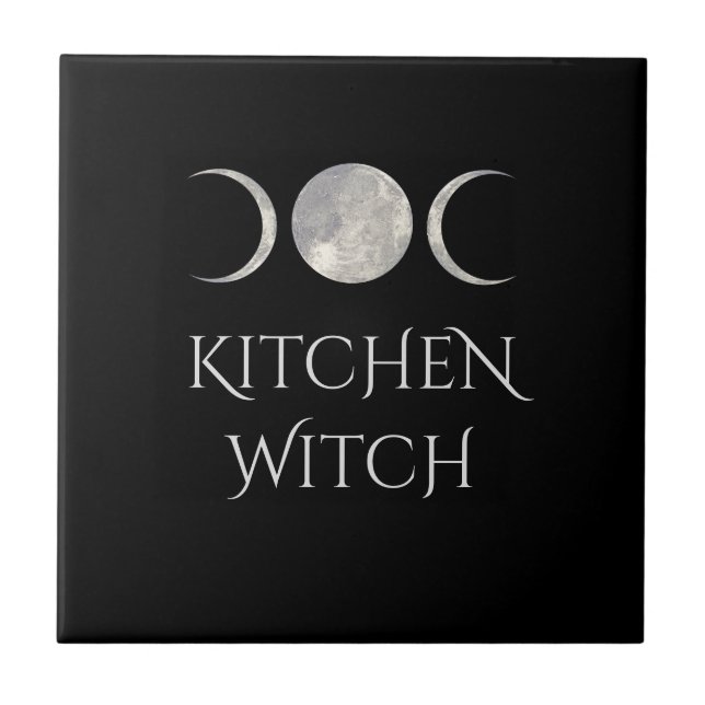 Triple Moon Ceramic Tile (Front)