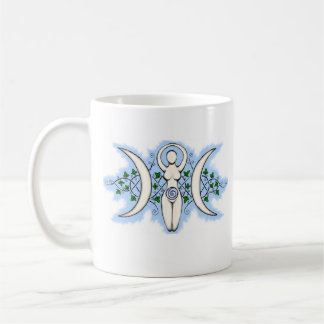 Triple Moon Goddess Coffee Mug