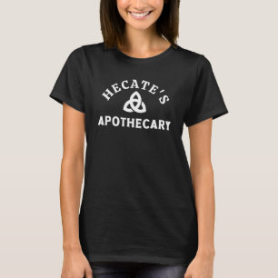 Triple Moon Goddess Hecate Tarot Card Wiccan Pagan T-Shirt