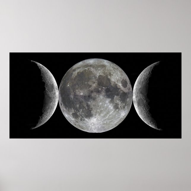 Triple Moon Goddess Poster (Front)