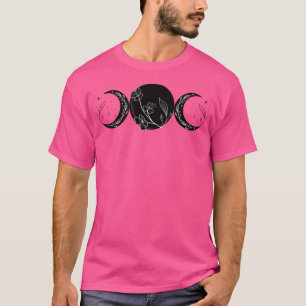Triple Moon Goddess Witch Wicca T-Shirt