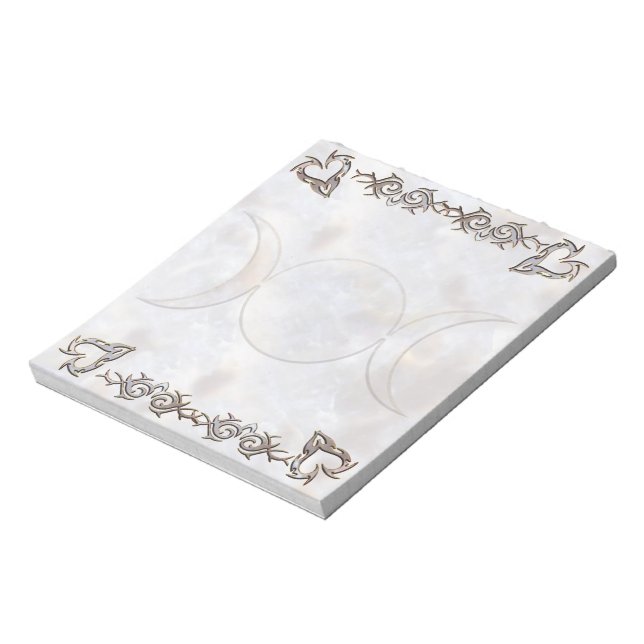 Triple Moon Moonstone Notepad (Rotated)