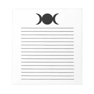 triple moon notepad spiritual gifts