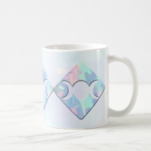Triple Moon Opal Coffee Mug
