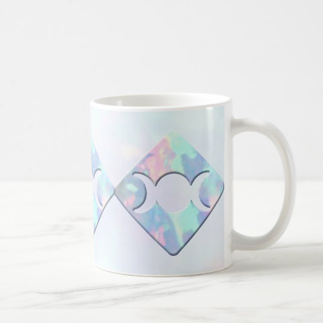 Triple Moon Opal Coffee Mug (Right)