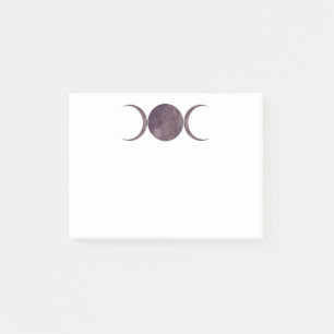 Triple Moon post-it notes