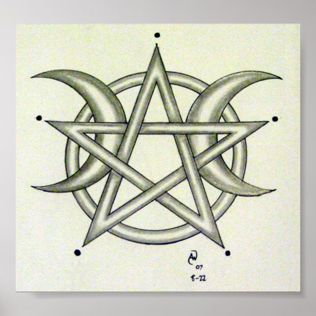 Triple moon poster (Front)